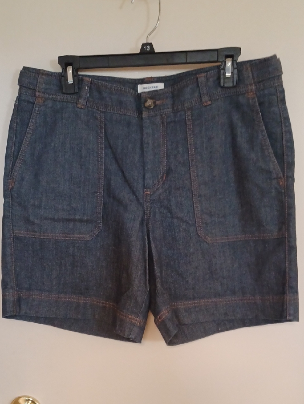 Dockers Dark Denim Blue Jean Shorts